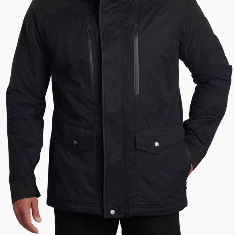 ALPINE NORTH Black Winter Coat